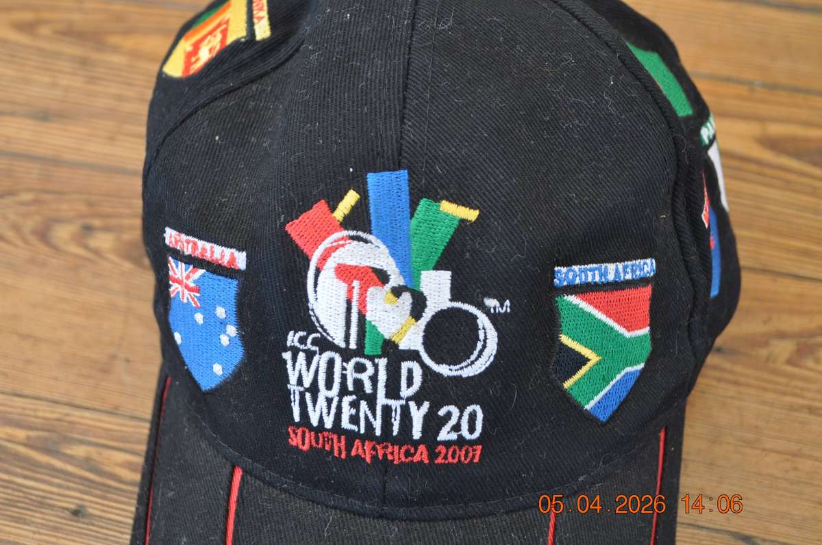 Cricket ICC T20 World Twenty 20 South Africa 2007 Baseball Cap