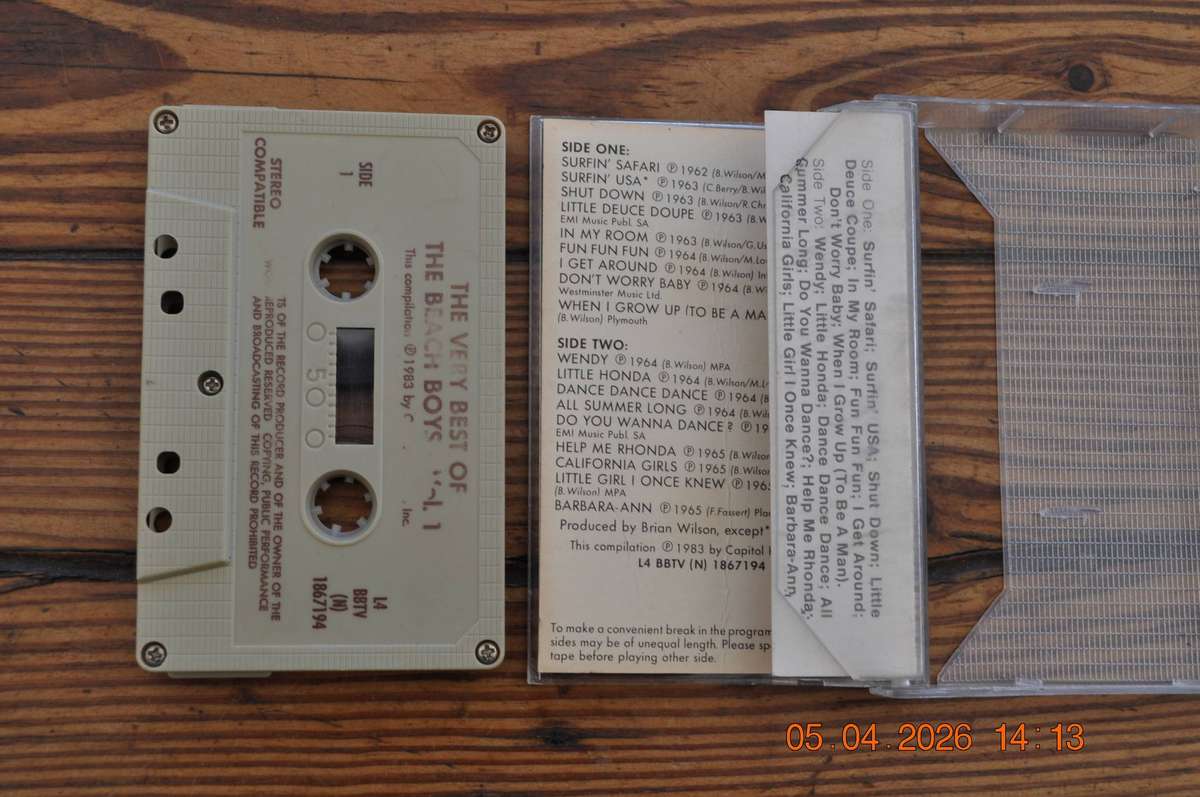 The Beach Boys - The Very Best Of : Volume 1 (Cassette)