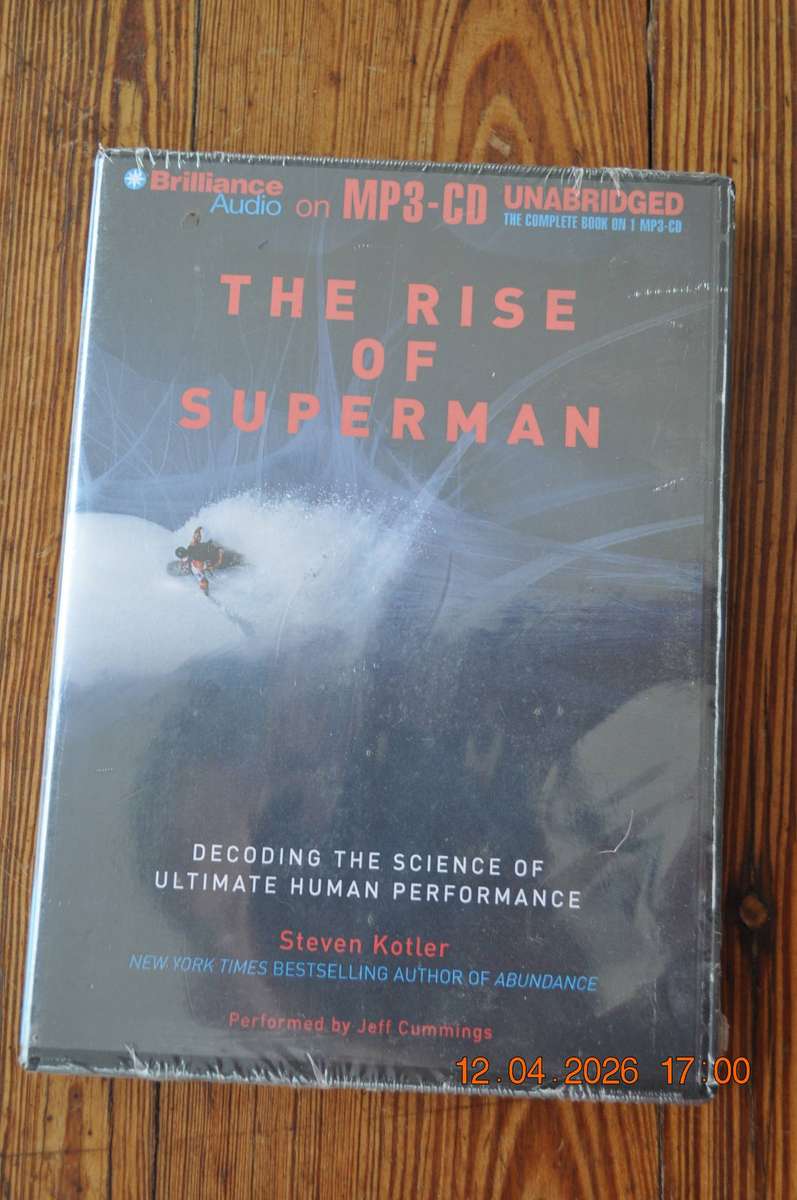 The Rise Of Superman  Audio Book Mp3 CD (new)