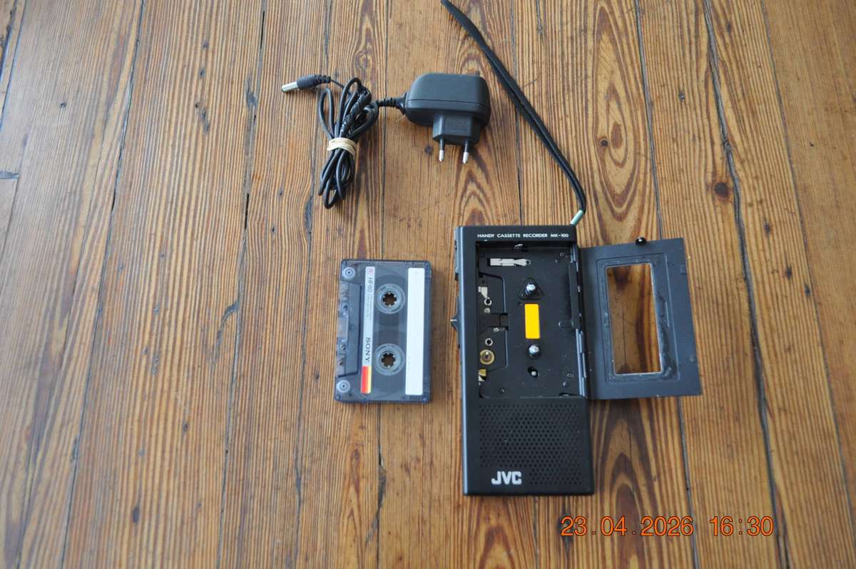 Vintage JVC MK-100 Cassette Player Recorder (please read)