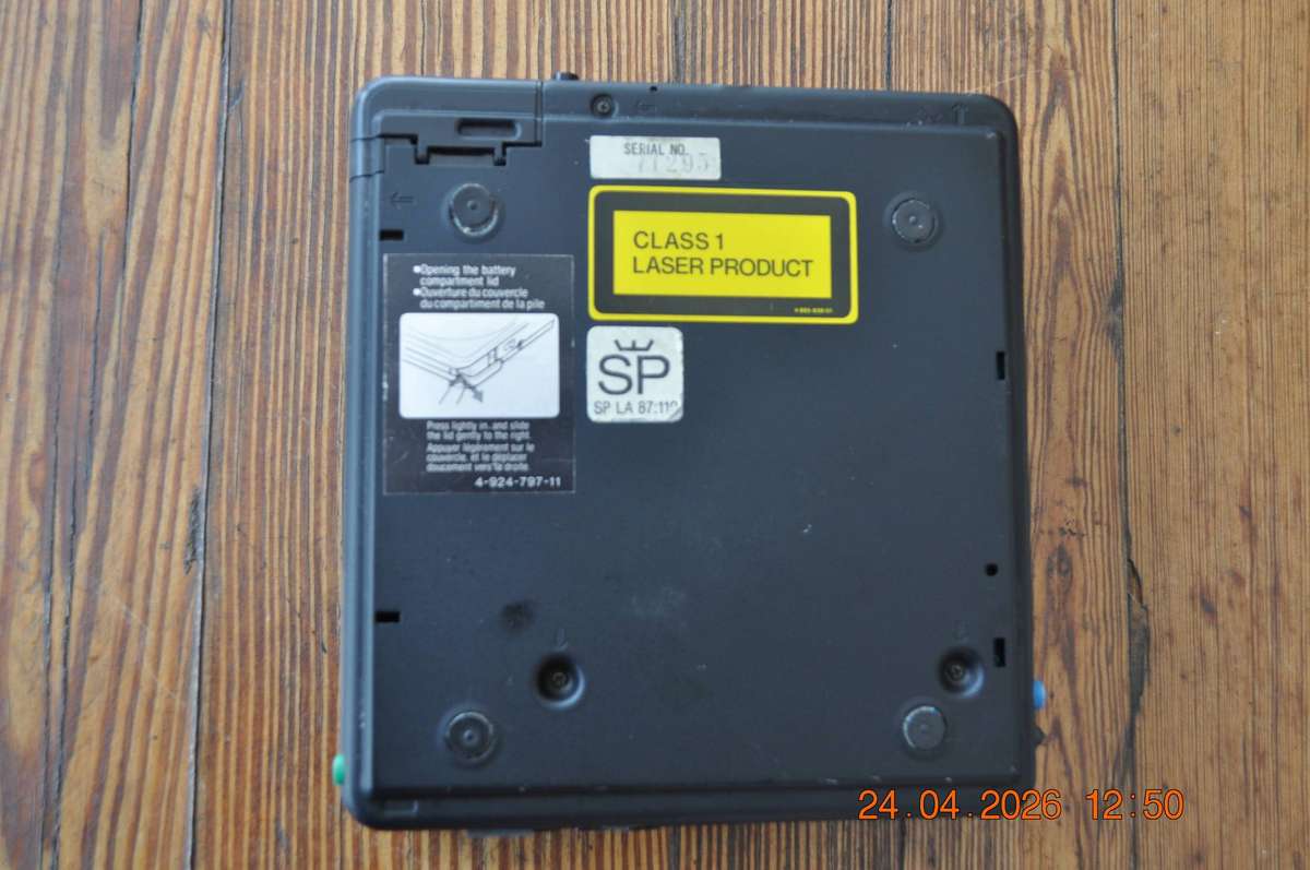 Vintage Sony D-40 Discman CD Player (as is)