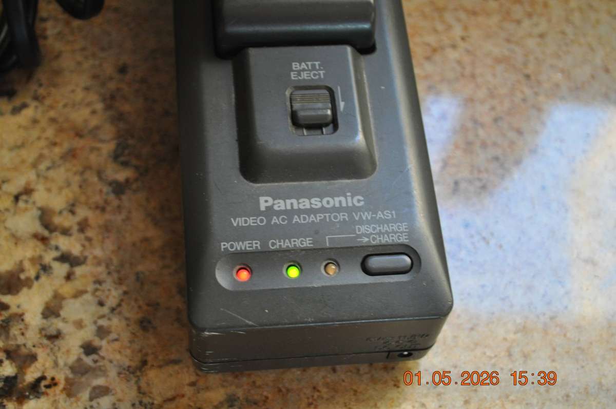 Vintage Panasonic VW-AS1B Video Camera Battery Charger
