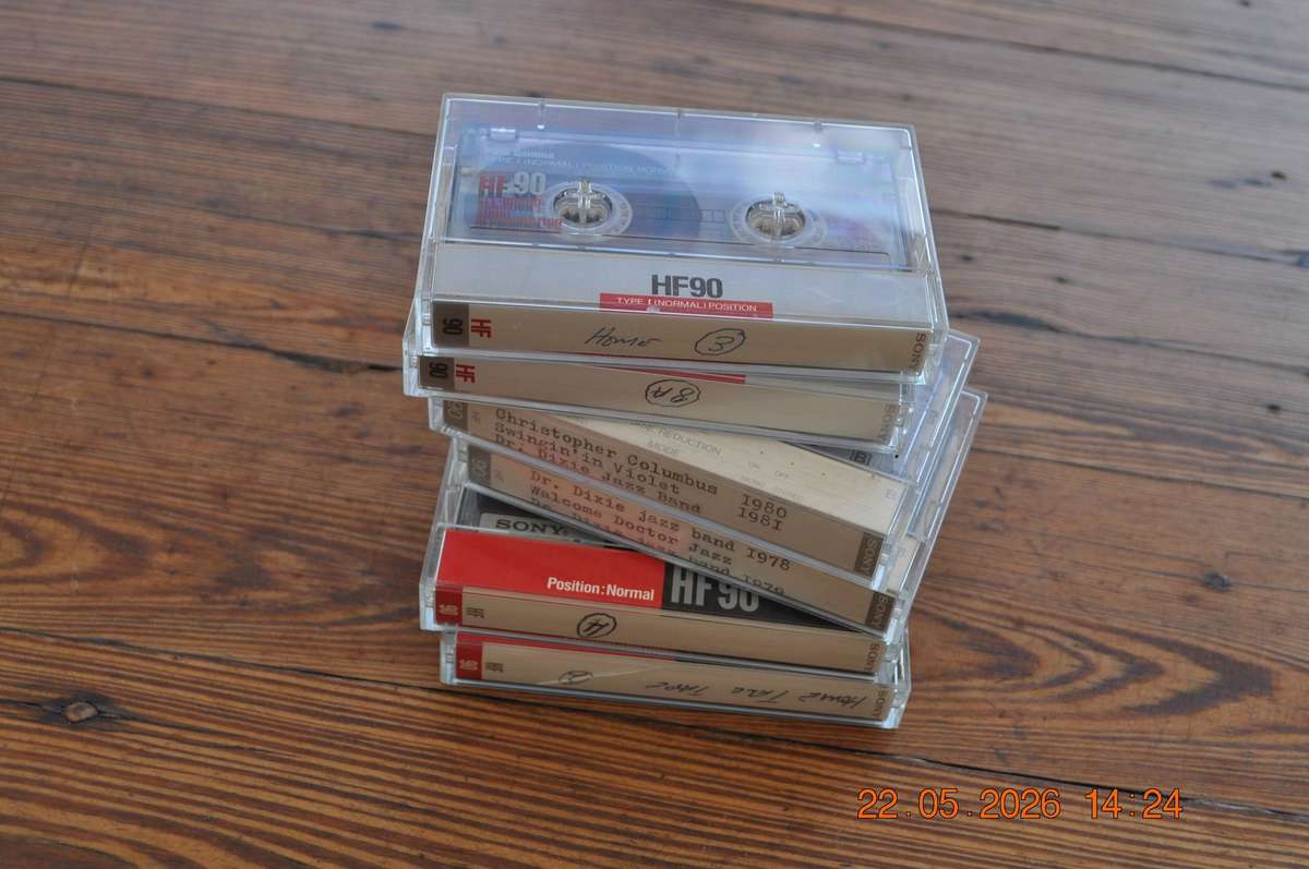 Vintage Sony HF 90 Cassettes x 6