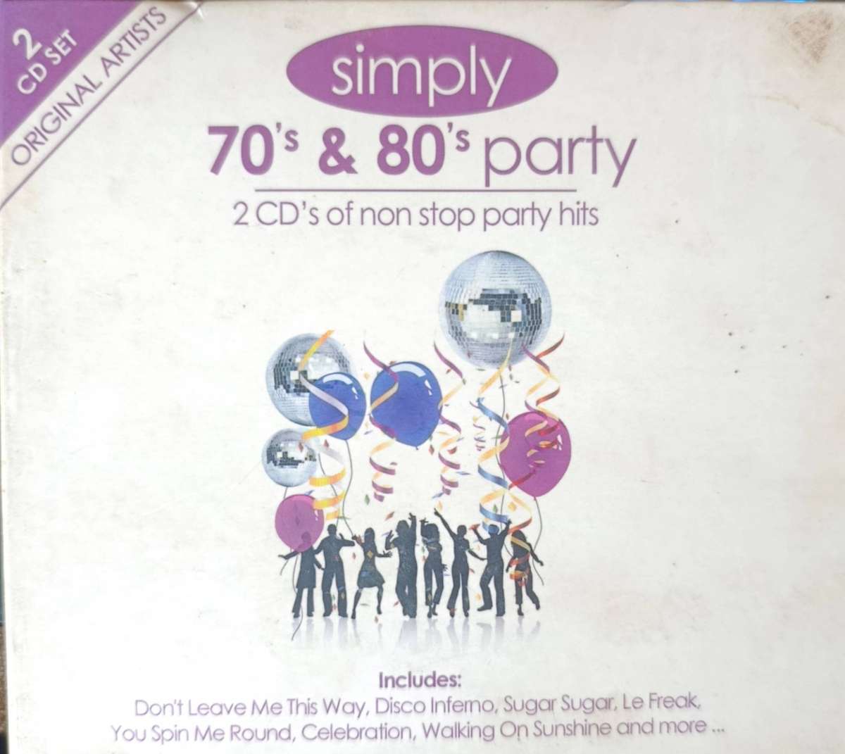 Various - Simply 70's & 80's Party (Double CD)