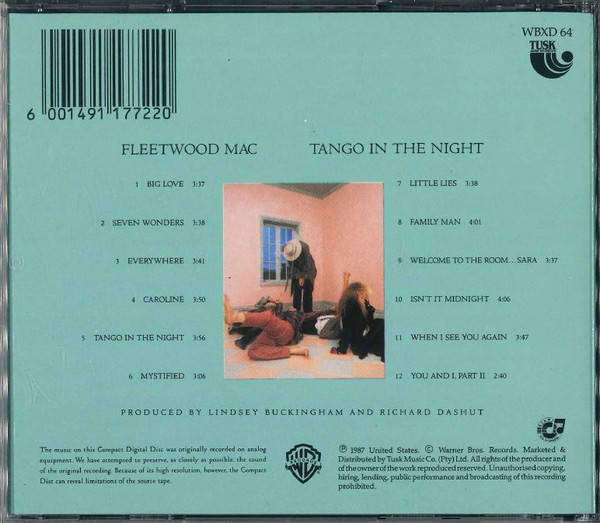 Fleetwood Mac - Tango In The Night (CD)