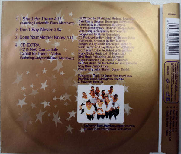 B*Witched & Ladysmith Black Mambazo - I Shall Be There (CD Single)