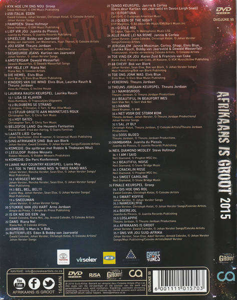 Various - Afrikaans Is Groot 2015: Die Konsert (DVD)