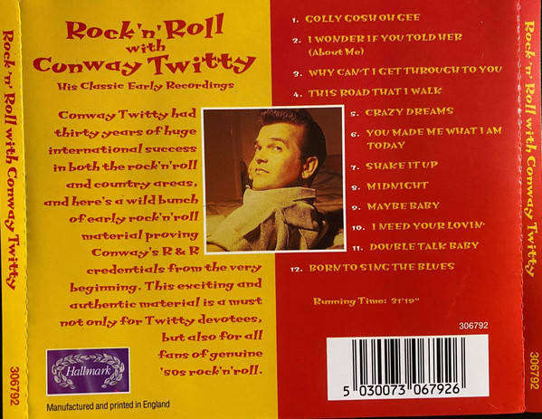 Conway Twitty - Rock 'N' Roll With Conway Twitty (CD)