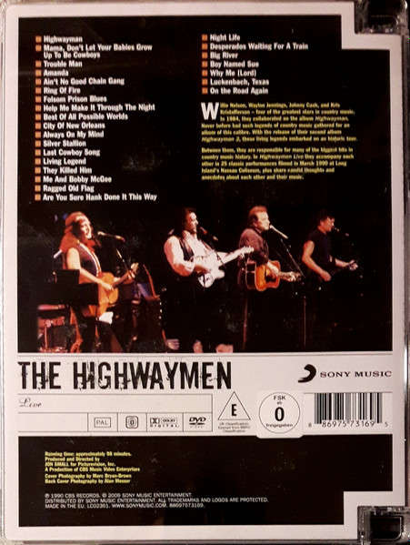The Highwaymen - Highwaymen Live (DVD)