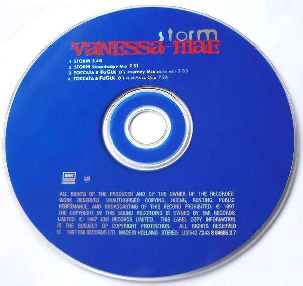 Vanessa-Mae - Storm (Maxi CD Single)