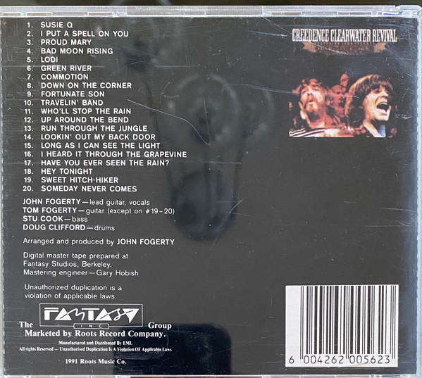 Creedence Clearwater Revival Featuring John Fogerty - Chronicle (The 20 Greatest Hits) (CD)