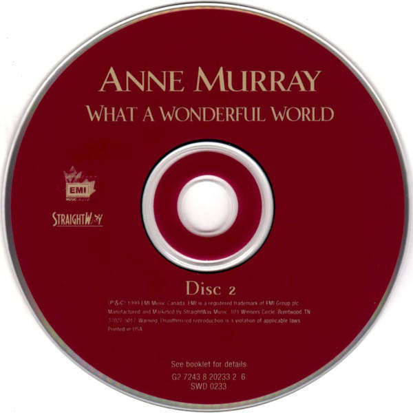Anne Murray - What A Wonderful World (CD Double)