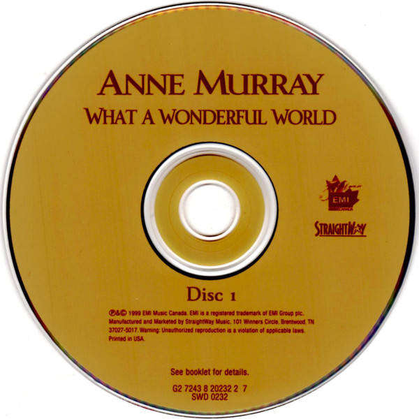 Anne Murray - What A Wonderful World (CD Double)