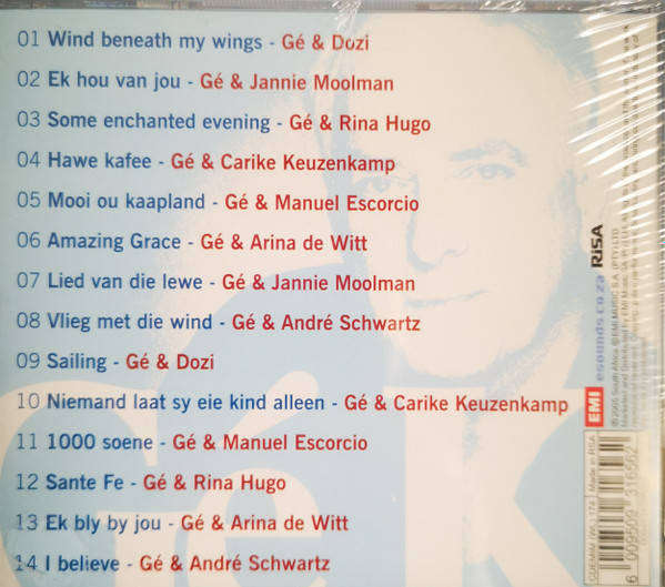 Gé Korsten - Die Onvergeetlike (CD)