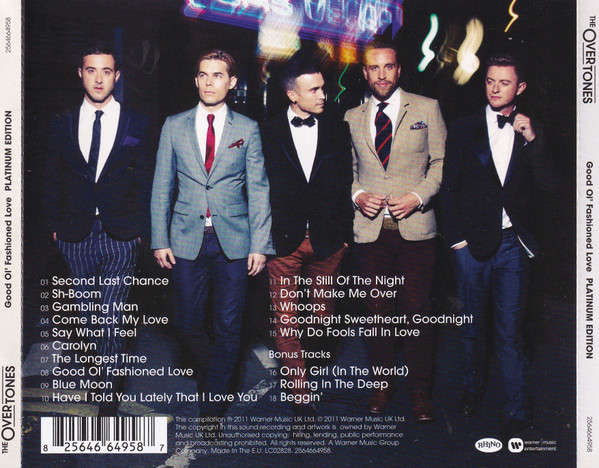 The Overtones - Good Ol' Fashioned Love (CD Platinum Edition)