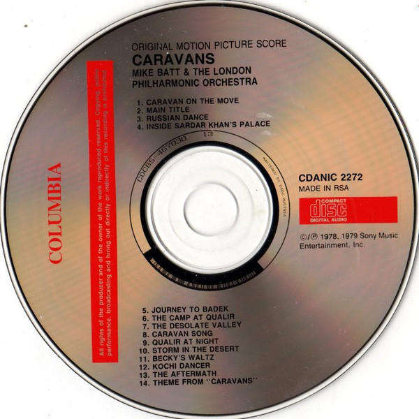 Caravans (Original Motion Picture Score) - Mike Batt With The London Philharmonic Orchestra (CD)