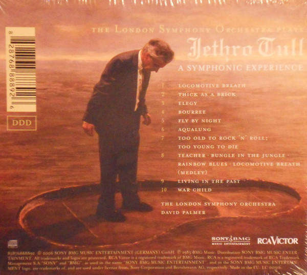 The London Symphony Orchestra Plays The Music Of Jethro Tull -  A New Day Yesterday (CD)