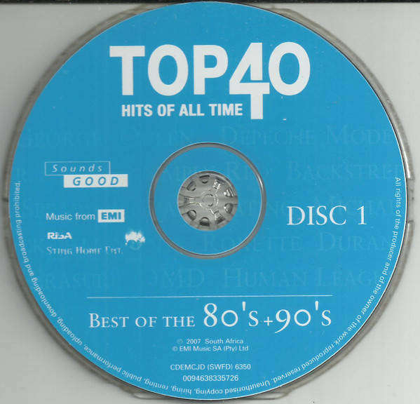 Various - Top 40 Hits Of All Time - Best Of The 80's + 90's (CD Double)