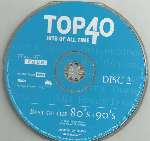 Various - Top 40 Hits Of All Time - Best Of The 80's + 90's (CD Double)