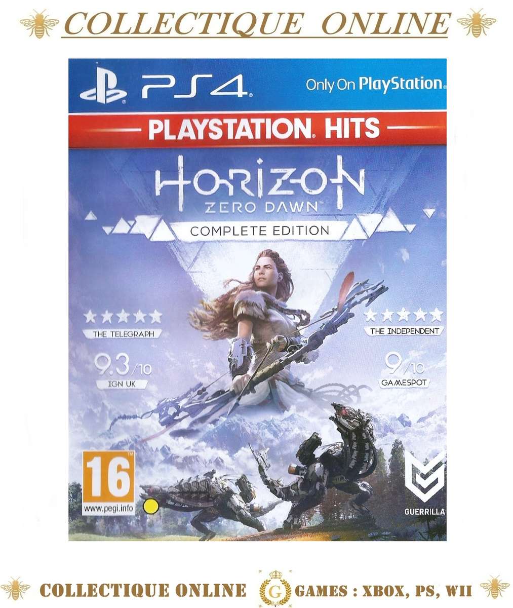 PS4 : HORIZON ZERO DAWN : ISSUE 2019 : DISC IN EXCELLENT CONDITIONS. As Per Photo.