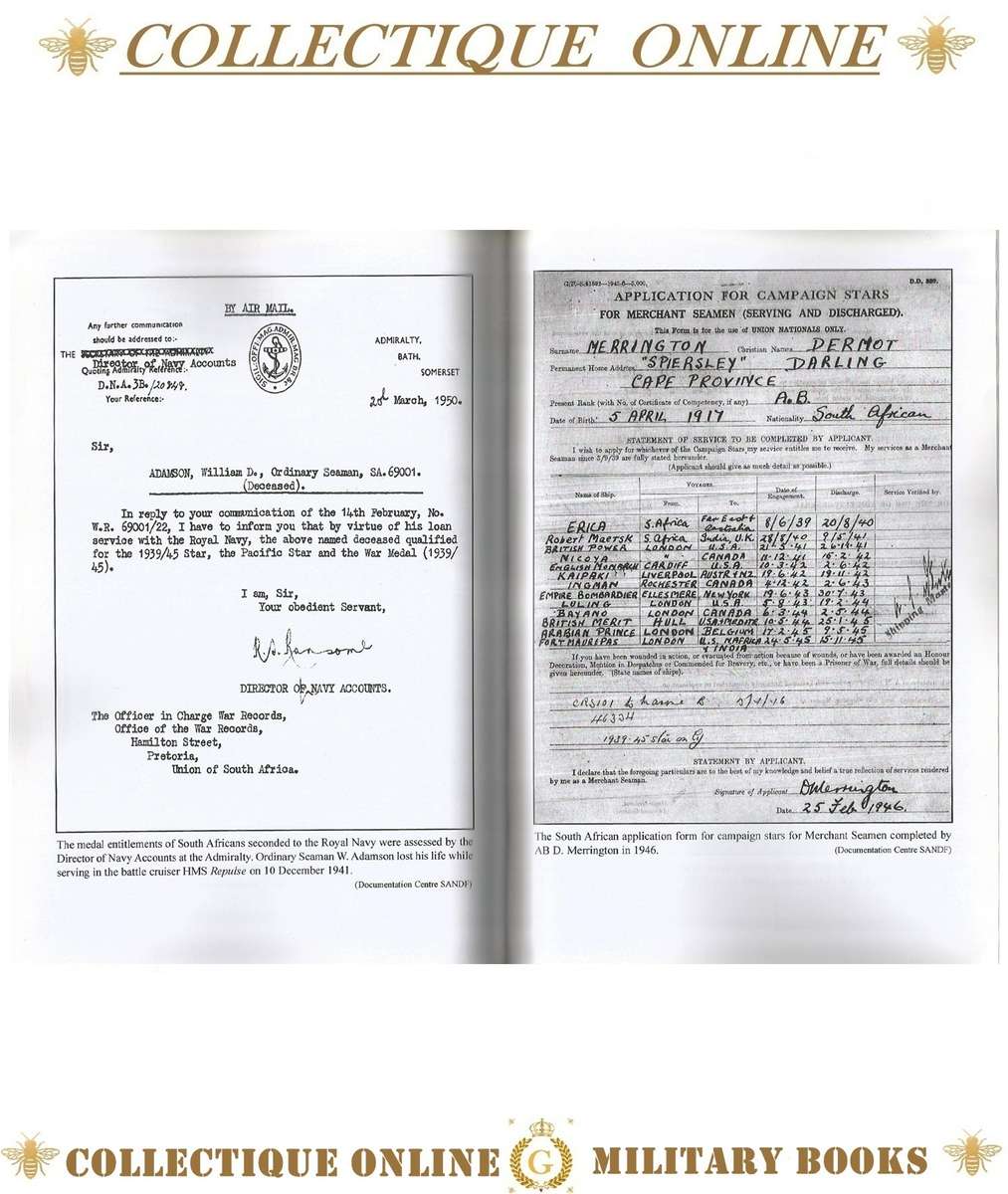 SOUTH AFRICAN RECIPIENTS OF THE PACIFIC STAR OR CLAPS : By MAC EOIN BISSET : (SOFT Cover).