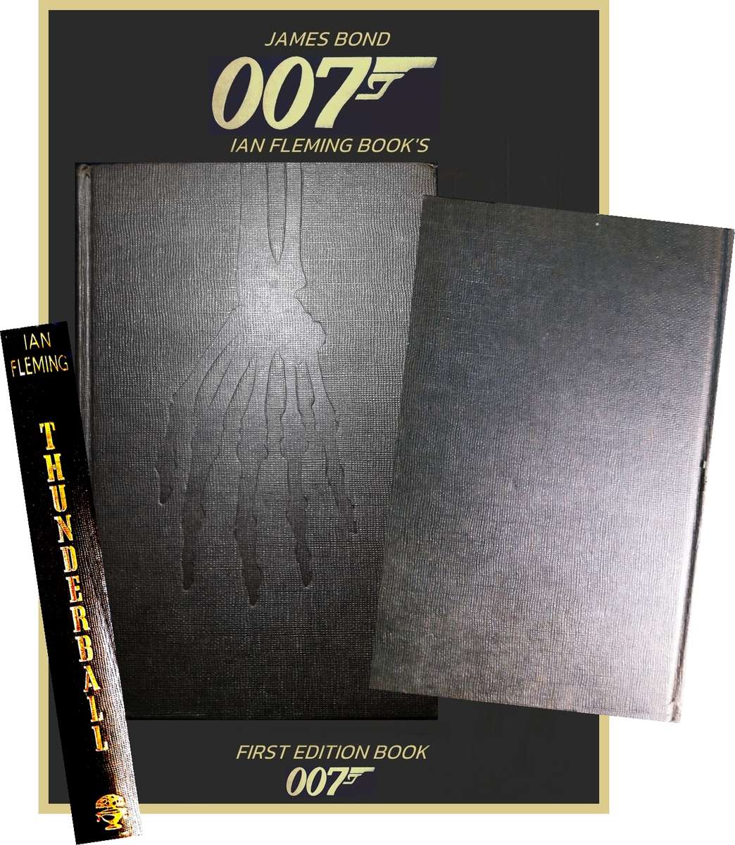 FIRST EDITION 1961 : IAN FLEMING JAMES BOND : THUNDERBALL.