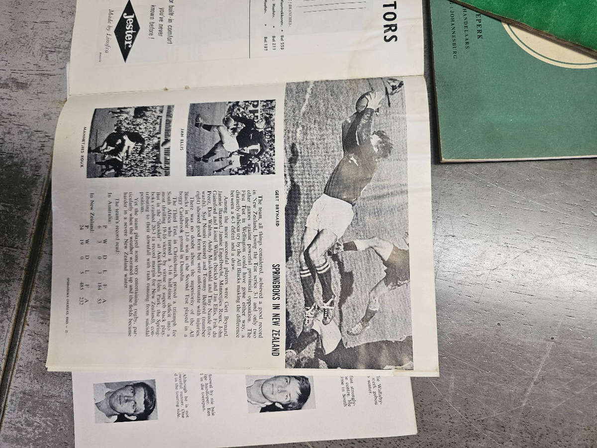 SA RUGBY and other books