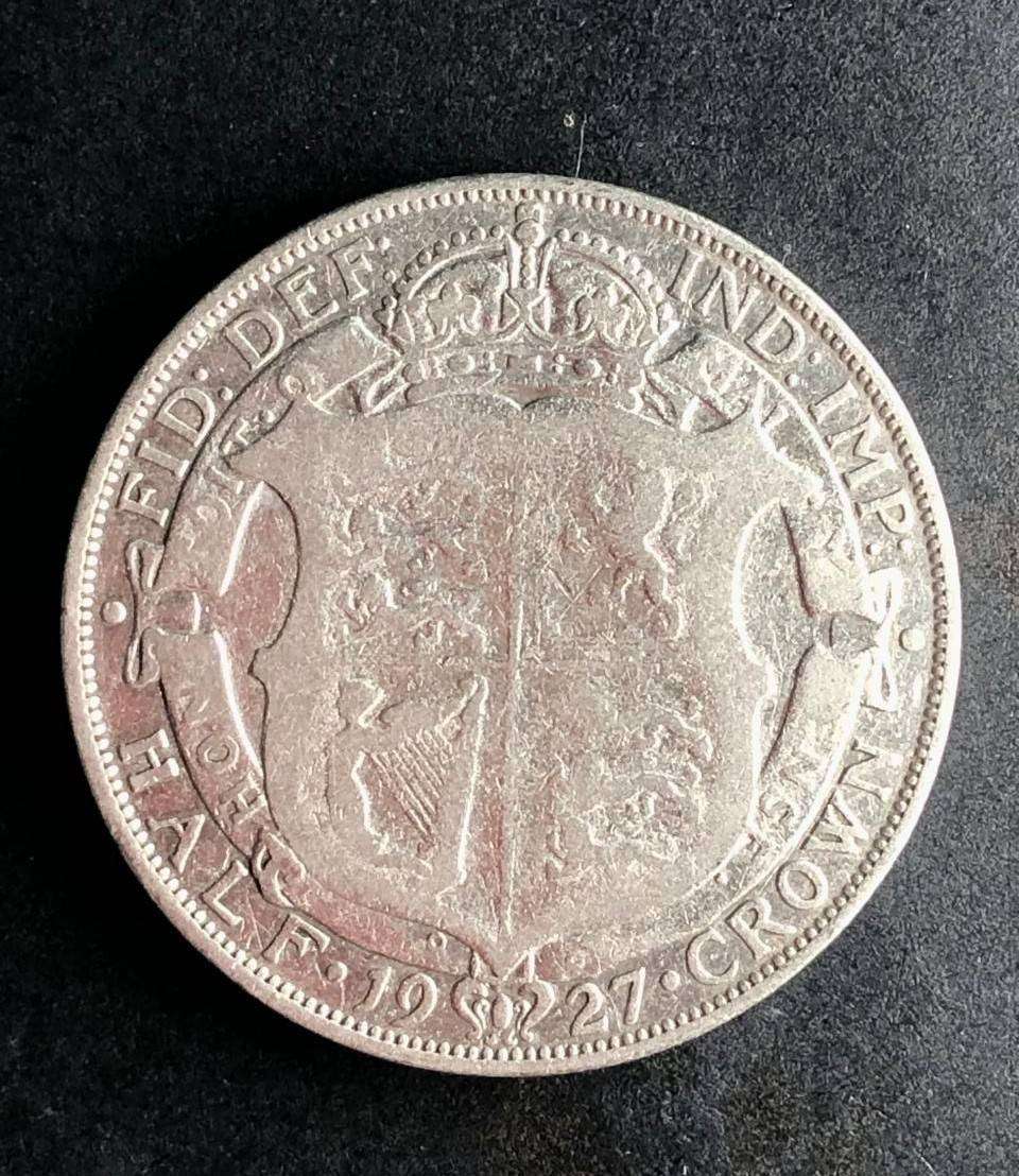 1927 GB George V Silver Half Crown