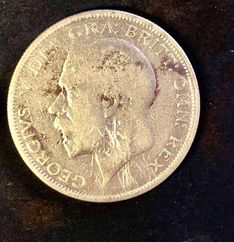 1929 British Half Crown Silver George V