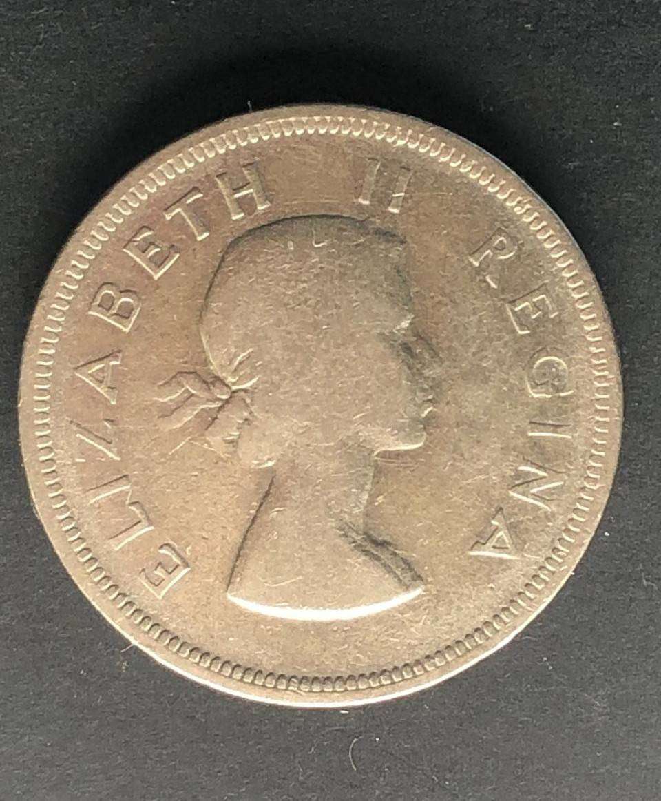 Silver 1953 Two and a Half Shilling