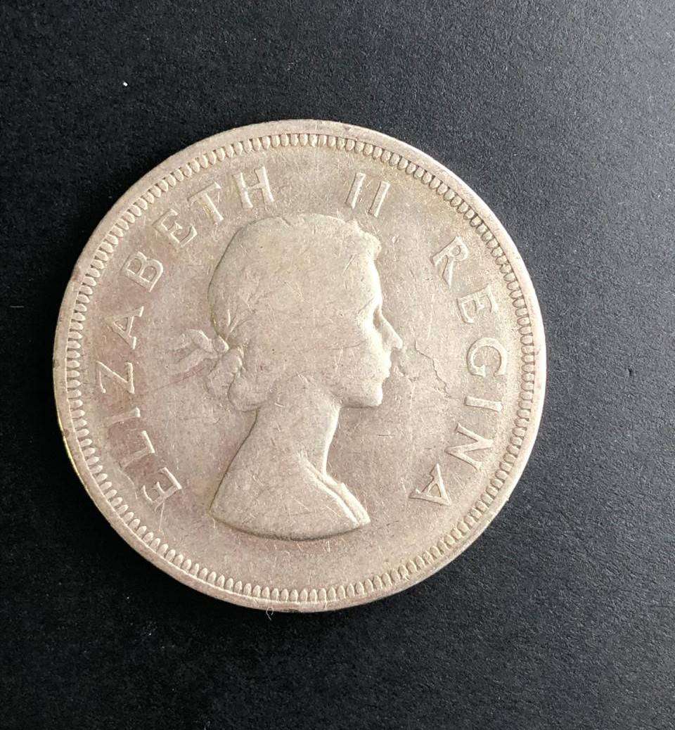 1956 Silver Two and a Half Shillings