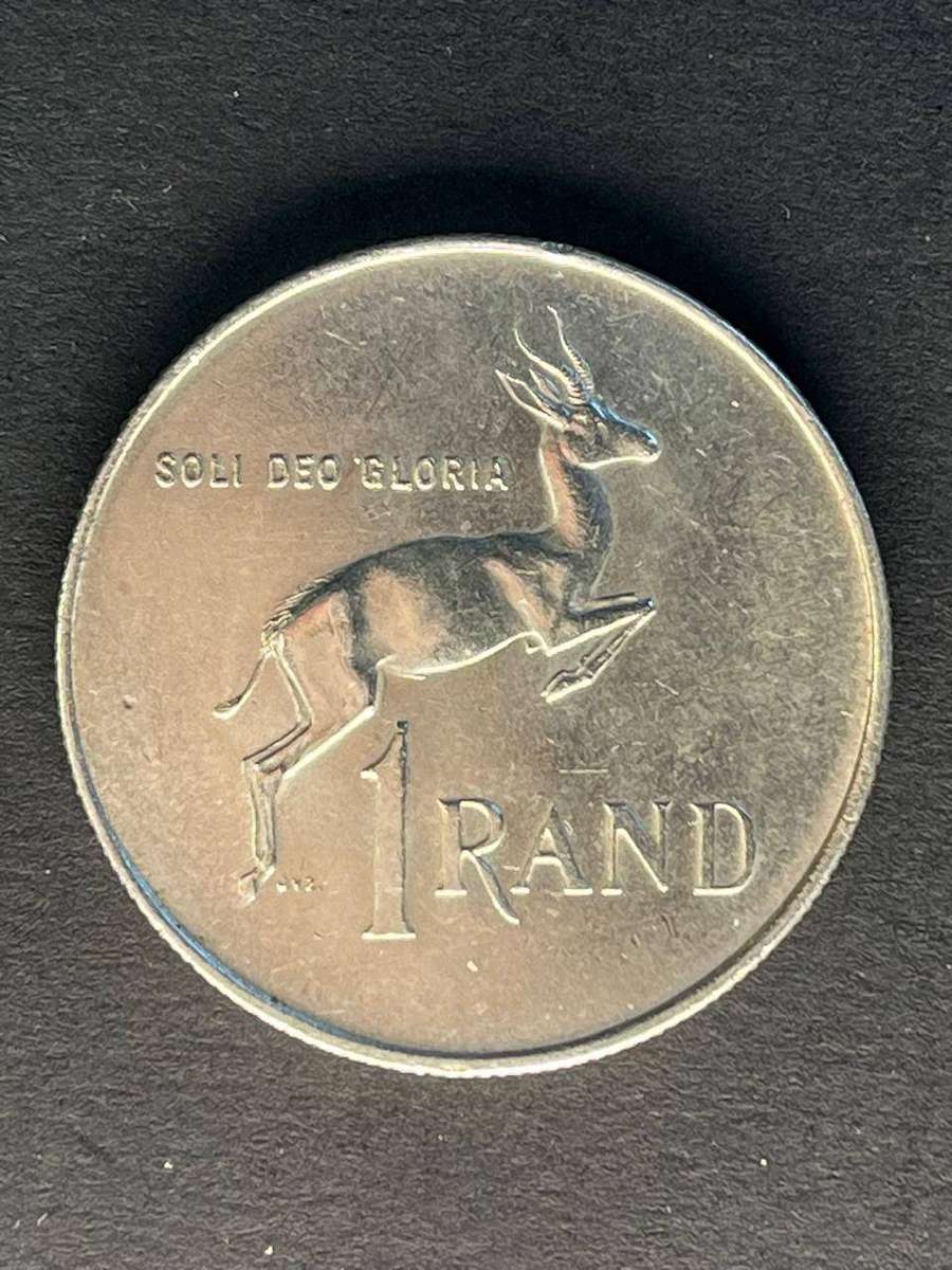 1966 Silver One Rand English legend
