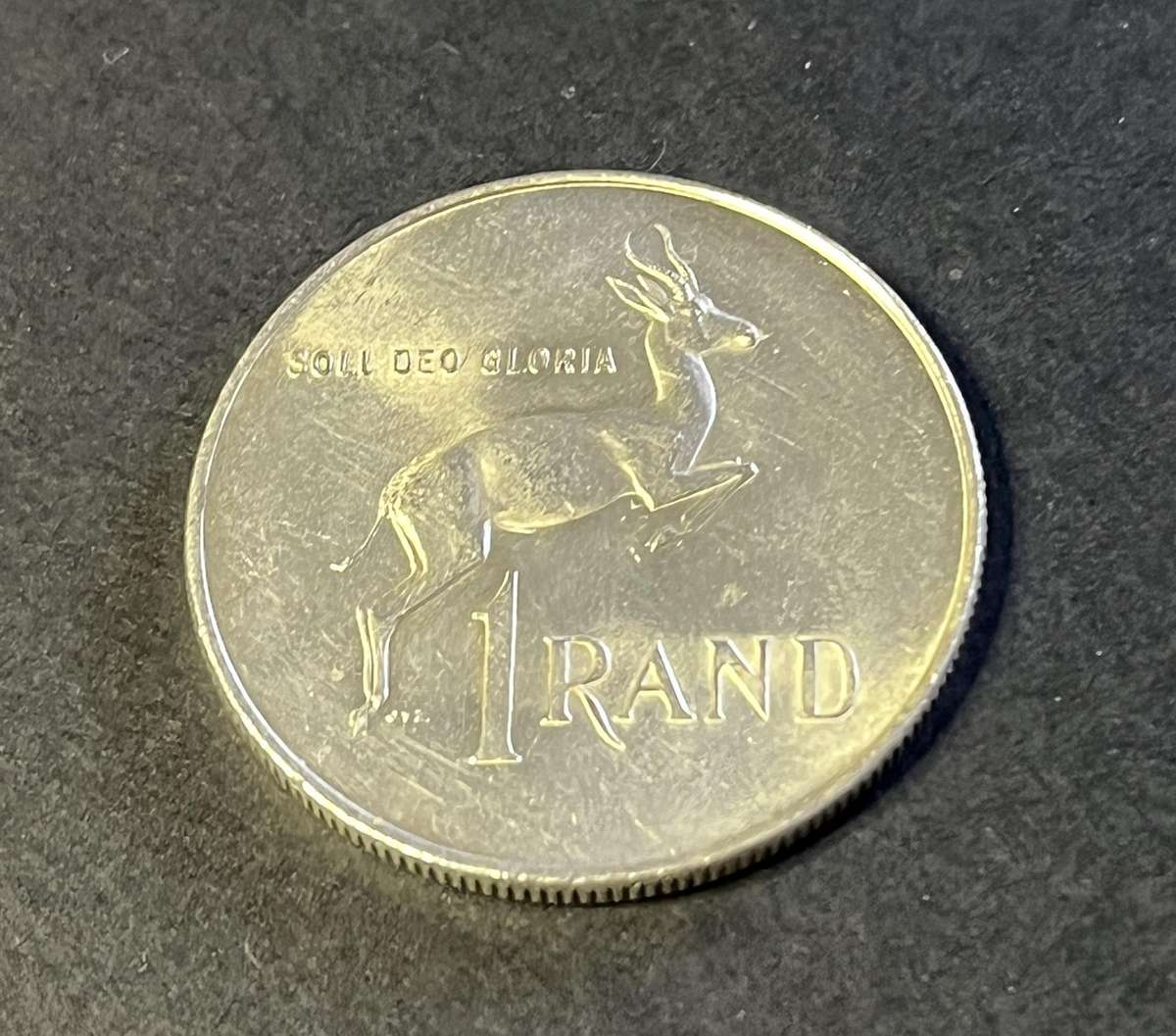 1966 Silver One Rand English legend