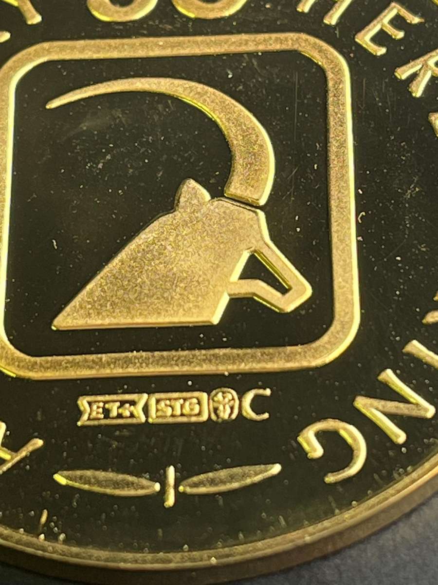 SA Wild Life Society 50th anniversary  silver medallion 37.3 gr