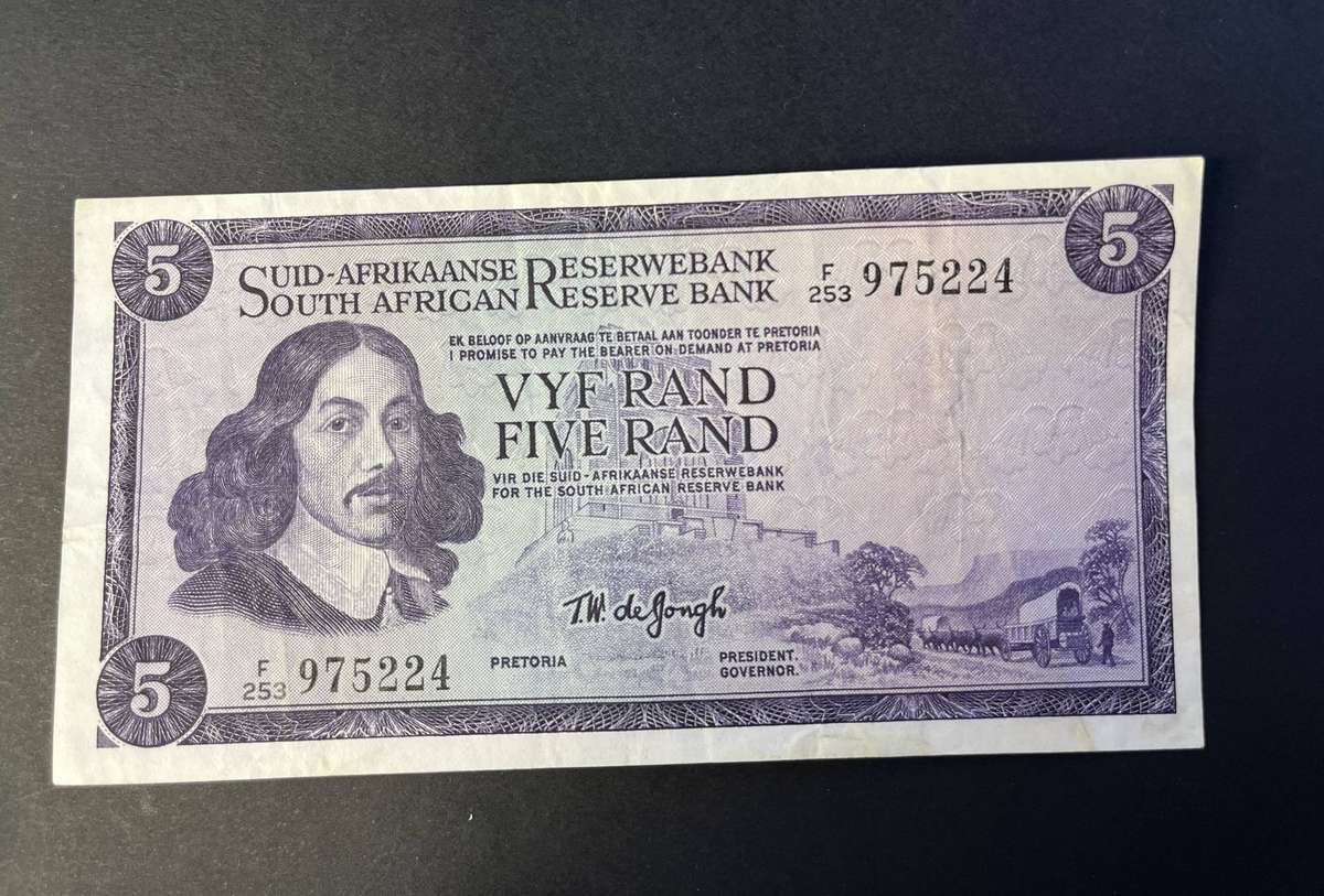 1975 Five Rand TW de Jong F253