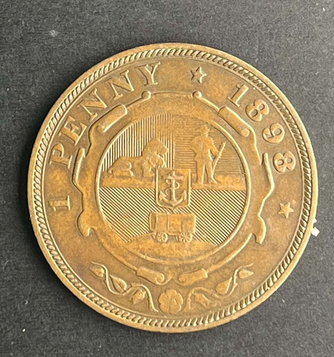 1898 ZAR Penny