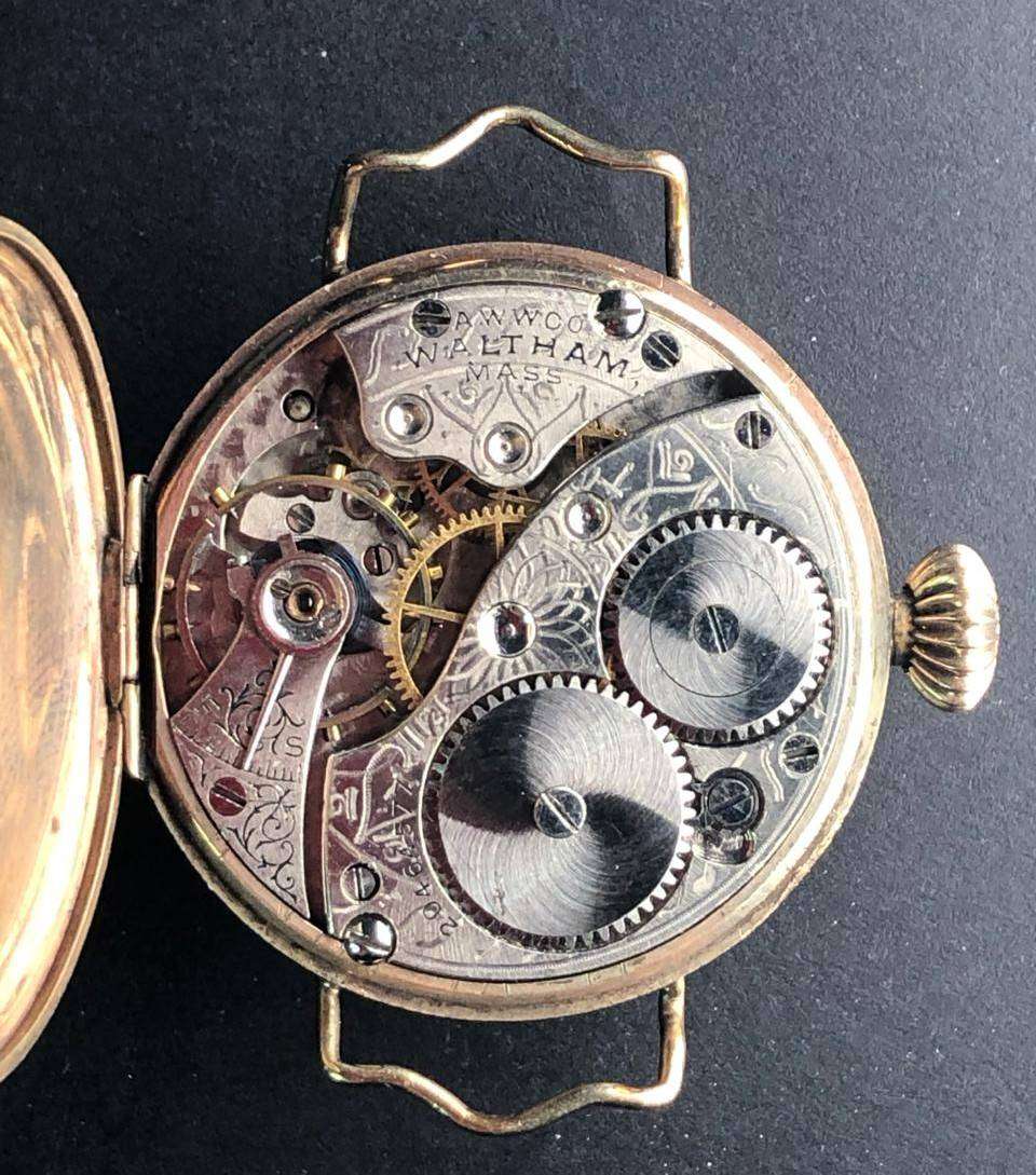 Vintage mechanical Gold Plated watch. Not working