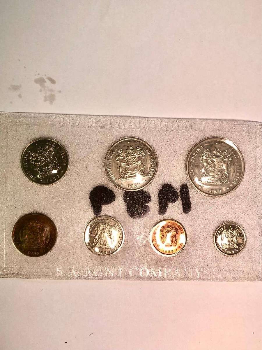 SA Mint pack 1989 One Rand to One Cent