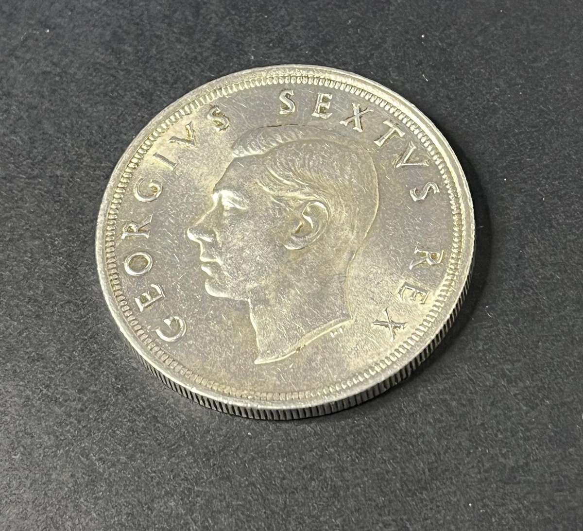 300th anniversary founding of Cape Town. Five shilling .500 silver