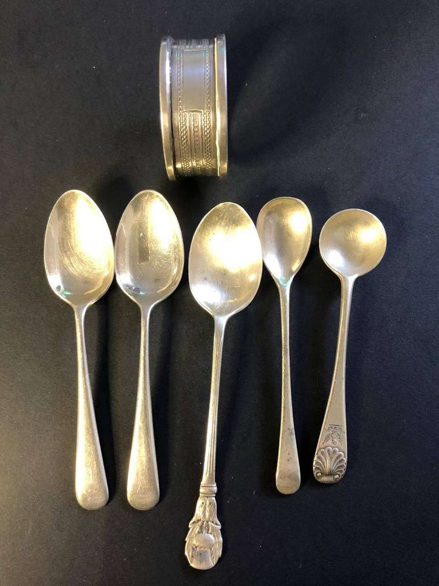 Assorted vintage STERLING SILVER items