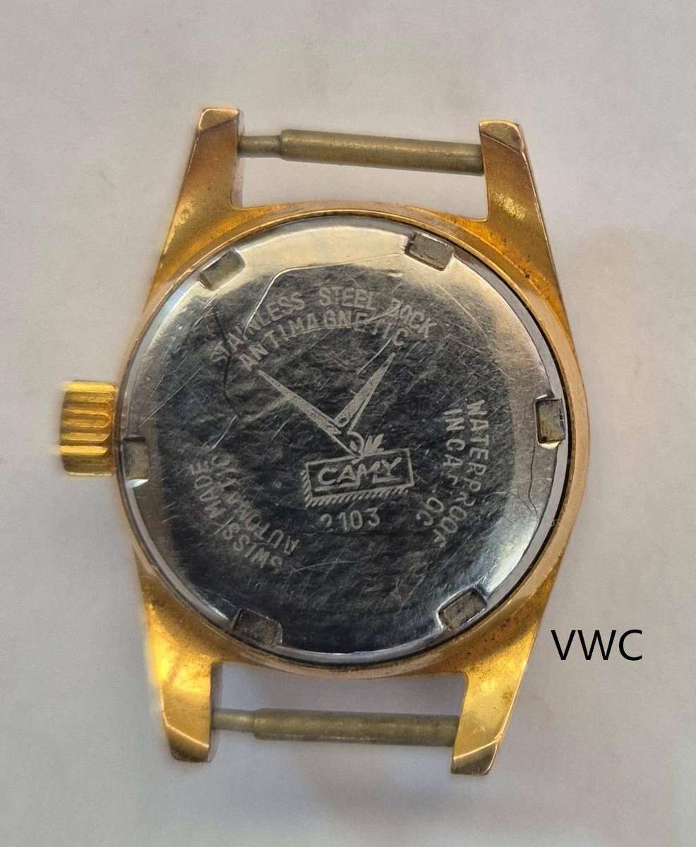 Vintage Camy Seven Seas 25 jewels automatic ladies' watch- working