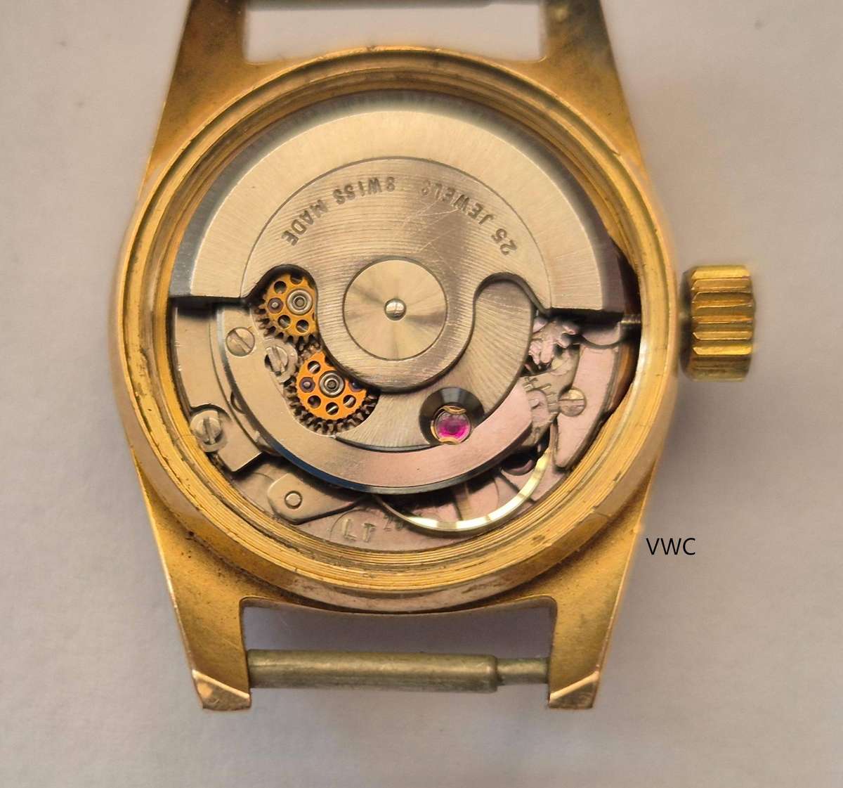 Vintage Camy Seven Seas 25 jewels automatic ladies' watch- working