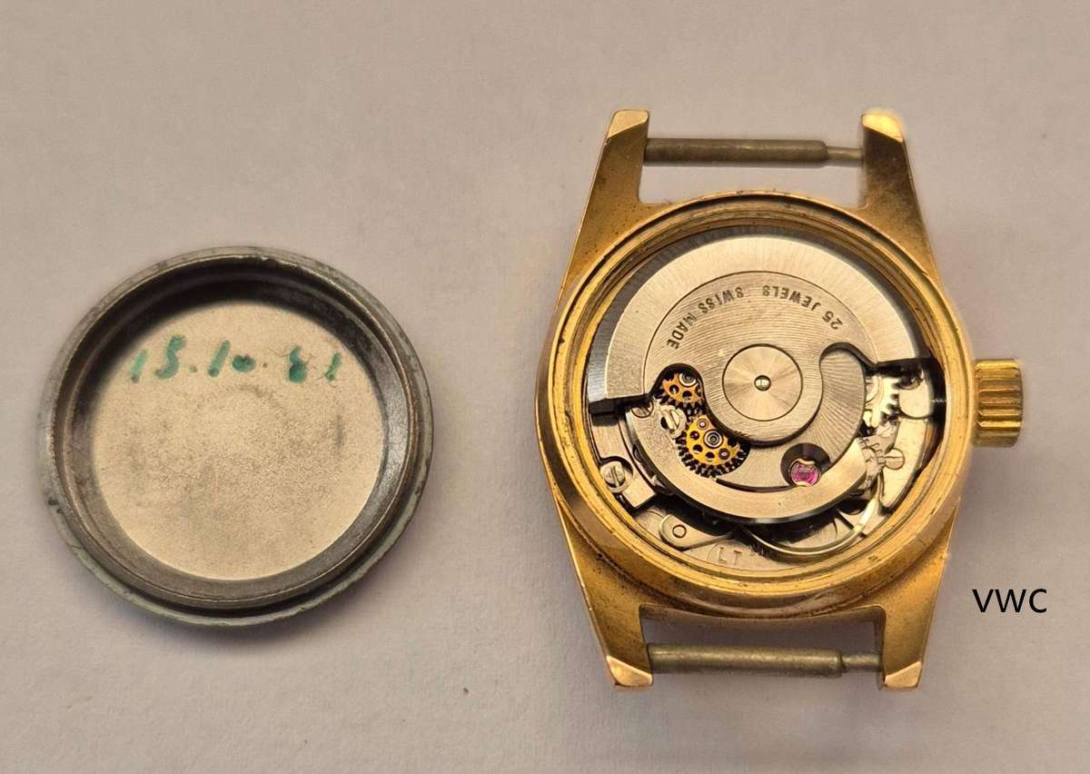 Vintage Camy Seven Seas 25 jewels automatic ladies' watch- working