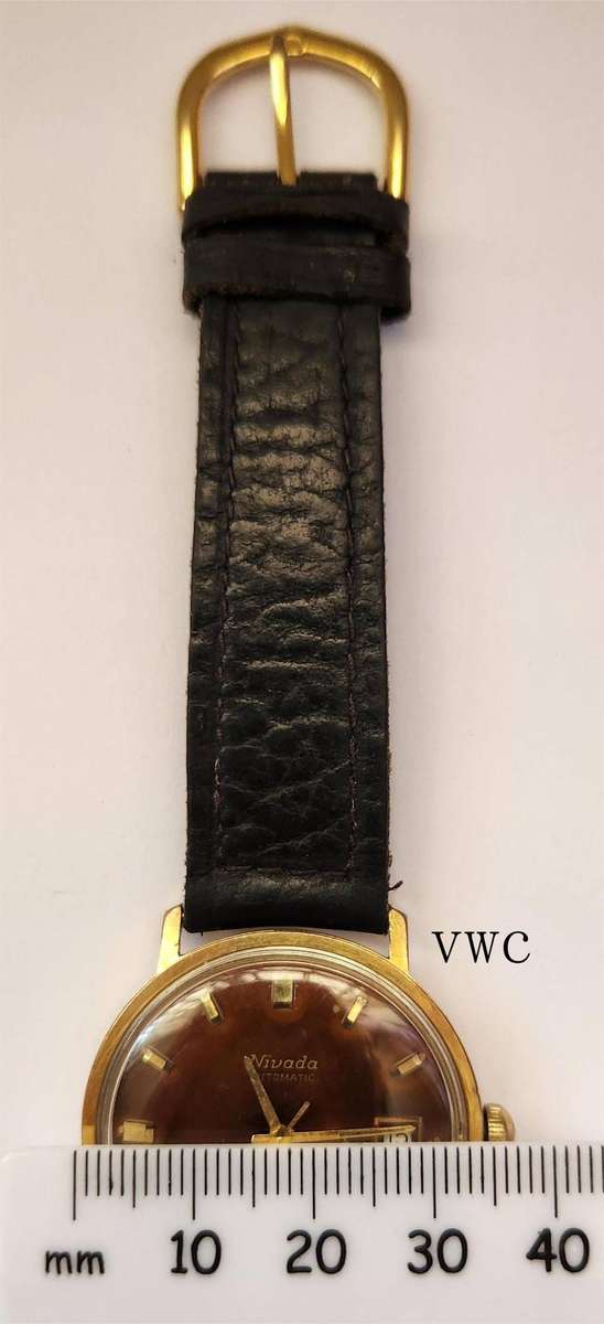 Vintage 1960's men's Nivada 21 automatic watch- not running, needs a service