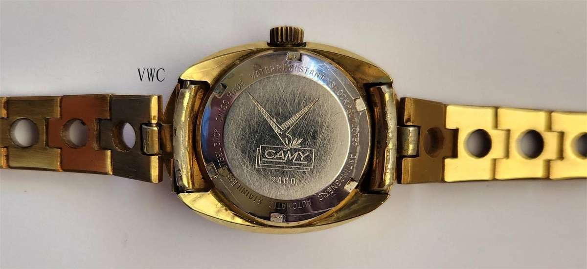 Vintage 1970s ladies' Camy Geneve automatic watch- working
