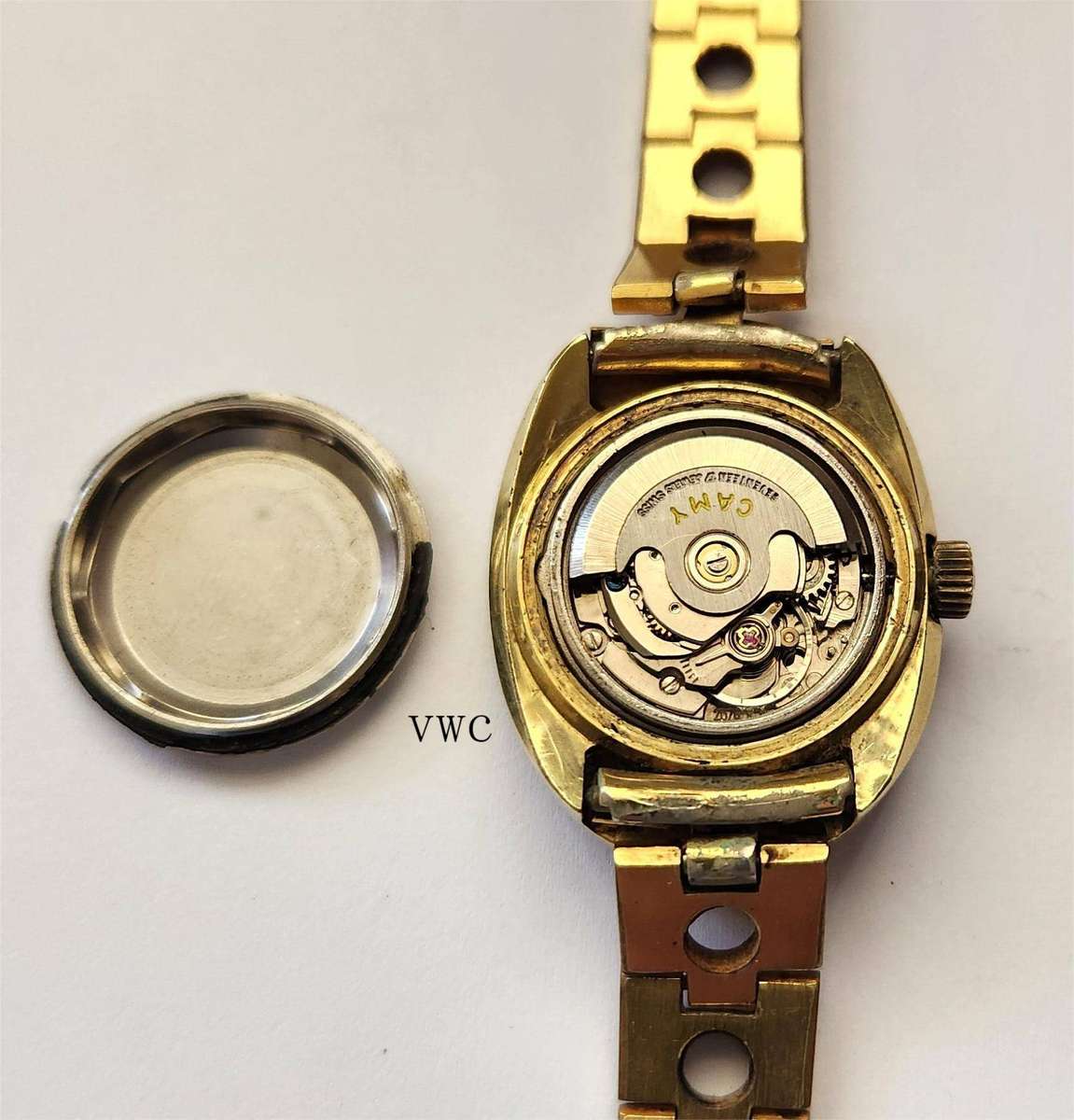 Vintage 1970s ladies' Camy Geneve automatic watch- working