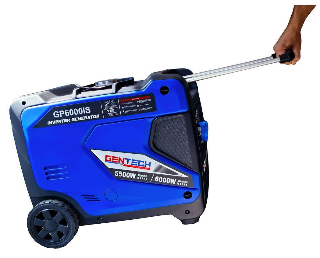 Gentech 6KVA Electric Start Digital Pure SineWave Petrol Inverter Generator