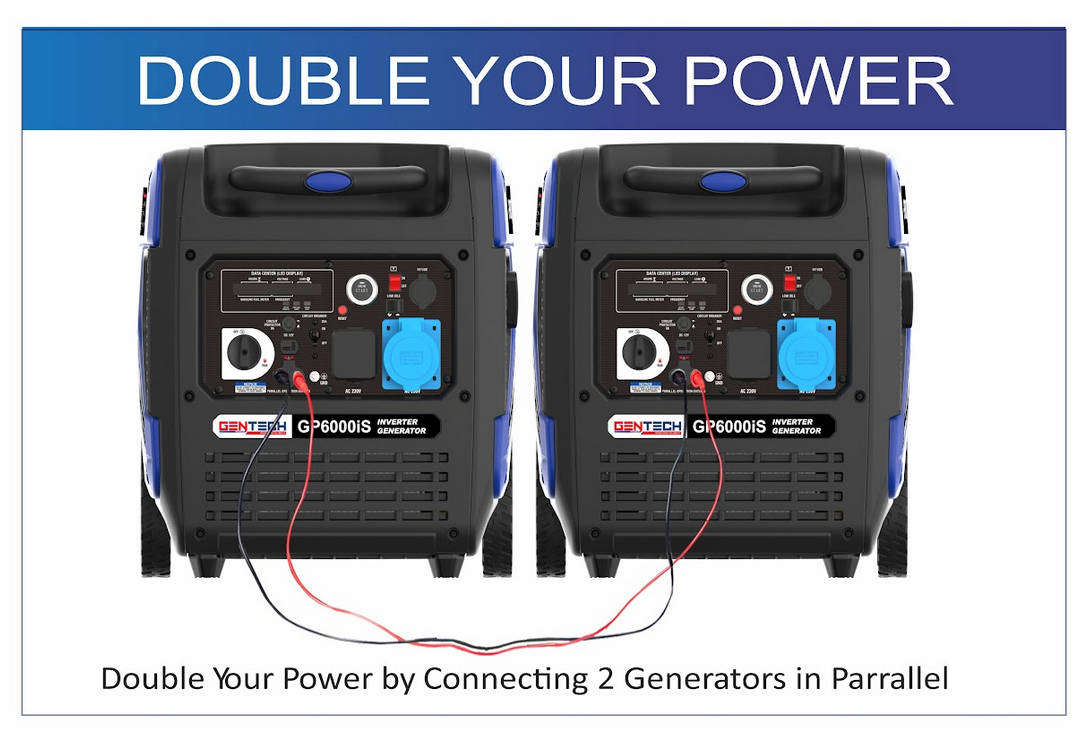 Gentech 6KVA Electric Start Digital Pure SineWave Petrol Inverter Generator