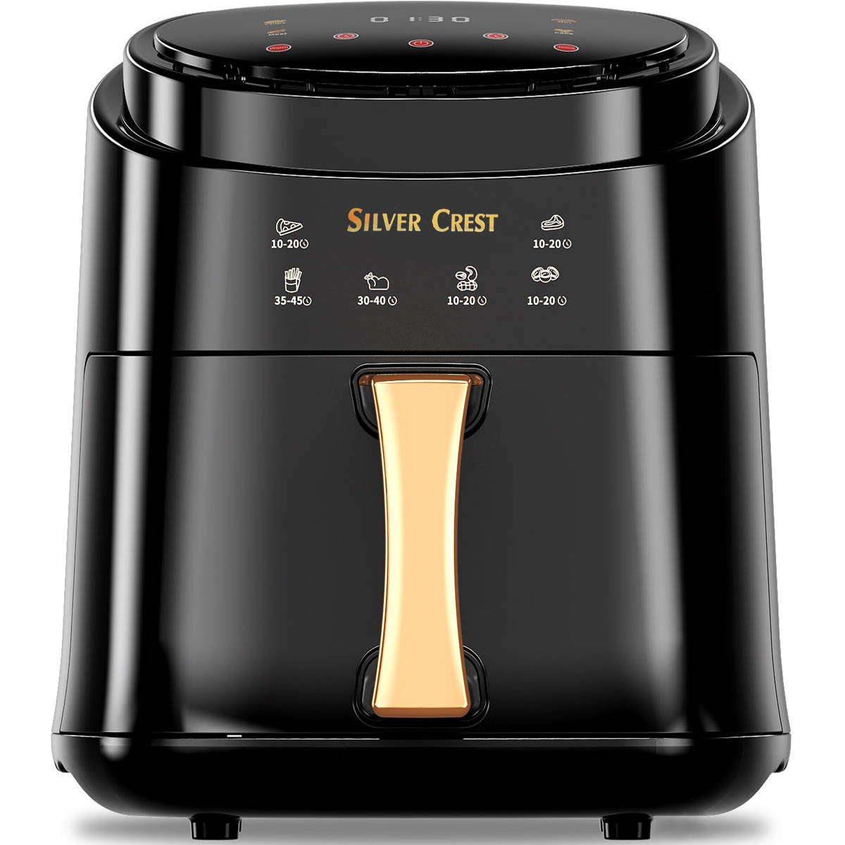 Silver Crest 6L Air Fryer Unboxed, New (Black)