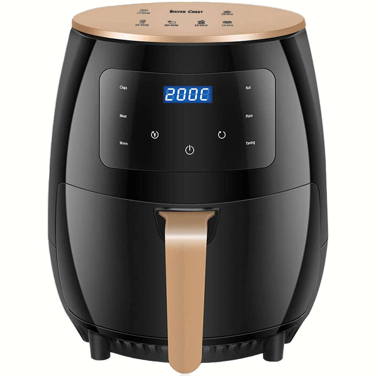 Silver Crest 4.5L Air Fryer - Black - Unboxed